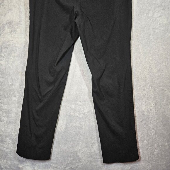 JM Collection Womens Black Stretch Slim Pants Size 1X With Gold Stud Details - Picture 8 of 12